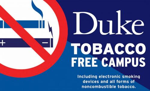 Duke Tobacco-Free Campus